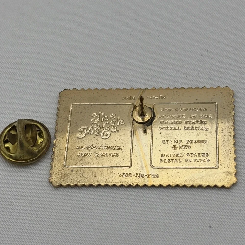 USPS United States Postal Service‎ Stamp World Stamp Expo 1989 Lapel Hat Pin